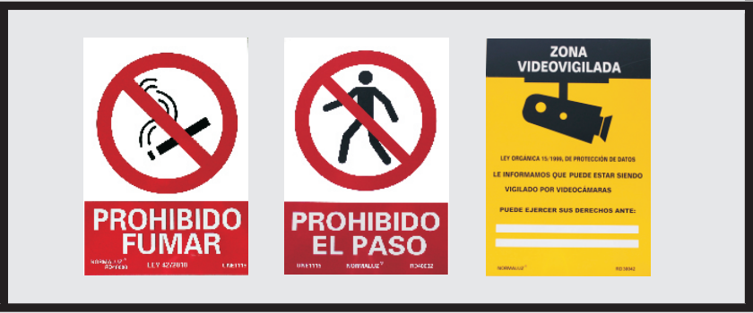 distintos trabajos realizados por buzones y rótulos molina