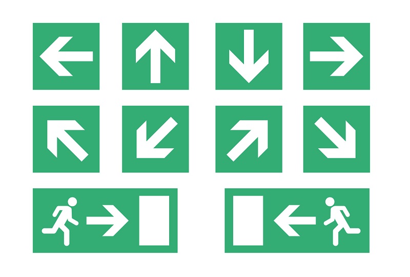 señalética de orientación para comunidades